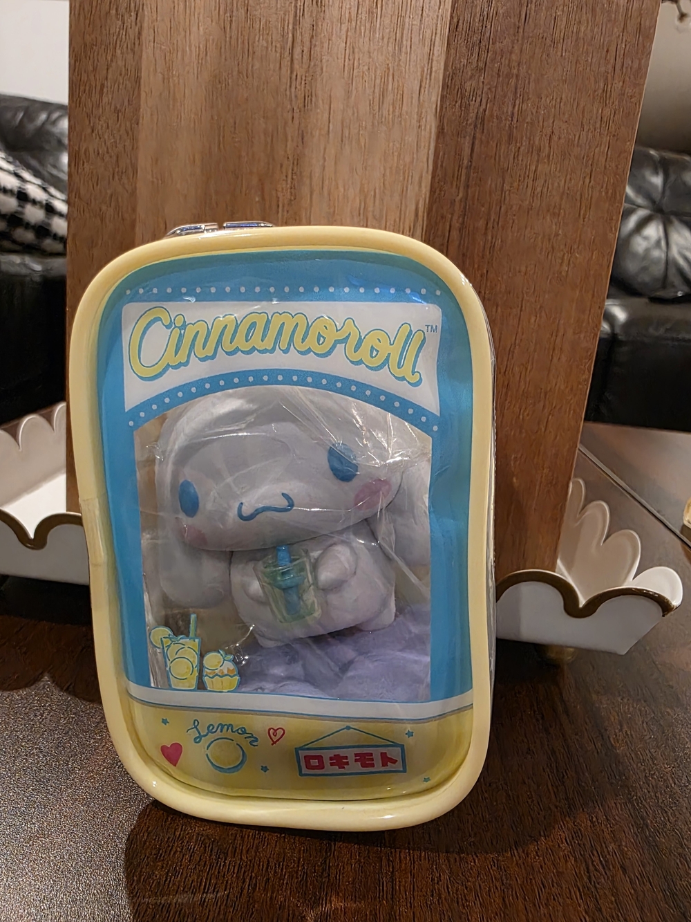 Rokimono Cinnamoroll Mystery Keychain Pouch With Figure Inside